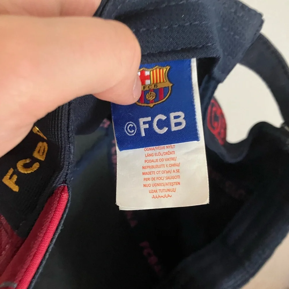 FCB Barcelona soccer futbol hat
